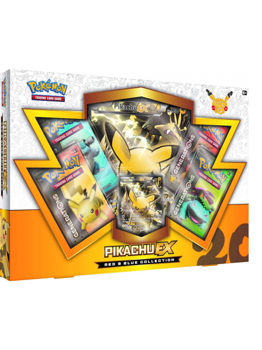 Generations - Red & Blue Pikachu EX