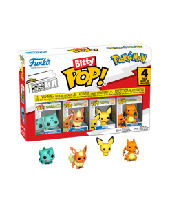 Pre-order: Bitty POP! – Pokémon Bulbasaur, Flareon, Pichu en Charizard