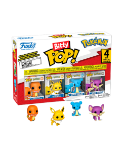Pre-order: Bitty POP! – Pokémon Charmander, Jolteon, Lapras en Rattata