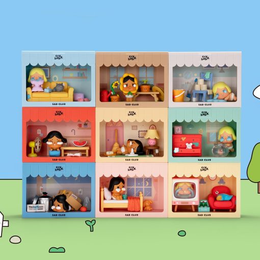 POP MART - CRYBABY Sad Club Series Scene Sets