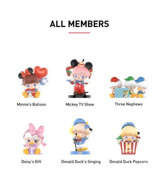 POP MART - DIMOO WORLD × DISNEY Series Figures - Afbeelding 2