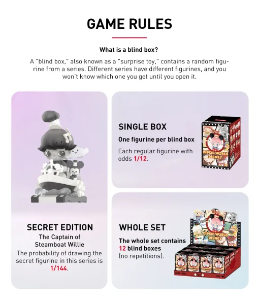 POP MART - DIMOO WORLD × DISNEY Series Figures - Afbeelding 4