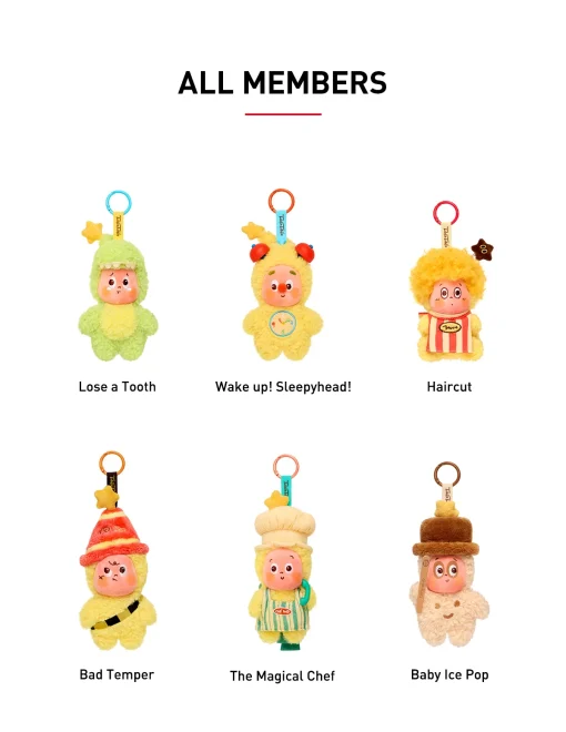 POP MART - Twinkle Twinkle Be a Little Star Series - Plush Pendant Blind Box - Afbeelding 4