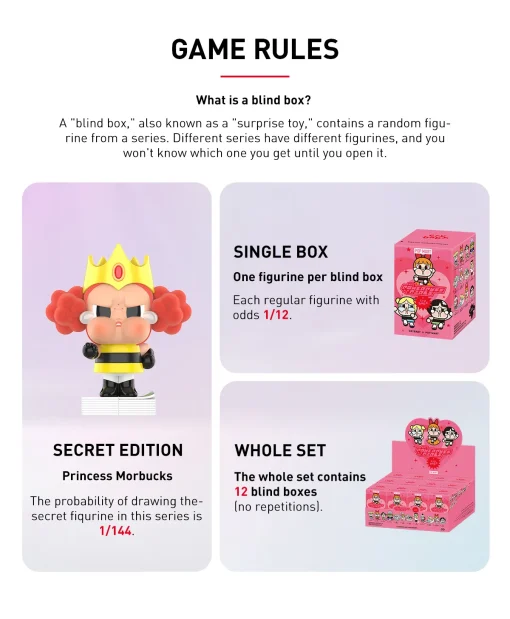 POP MART - Crybaby x Powerpuff Girls Figure - Afbeelding 4