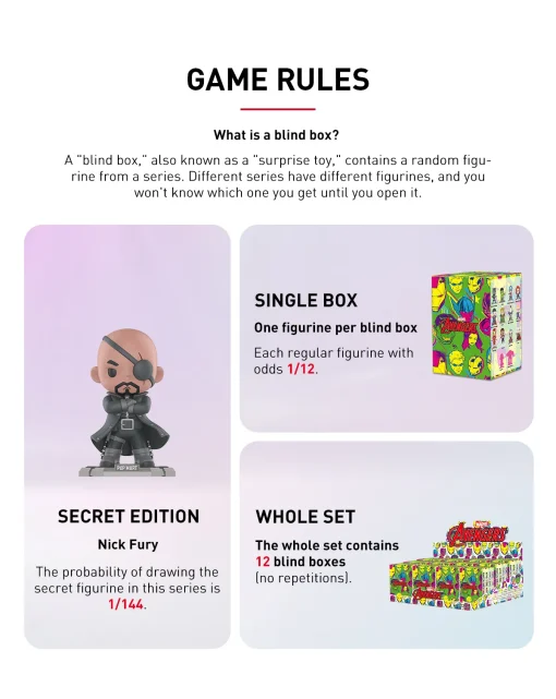 POP MART - MARVEL The Avengers Figures Series - Afbeelding 4