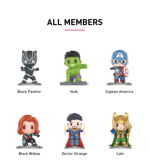 POP MART - MARVEL The Avengers Figures Series - Afbeelding 2