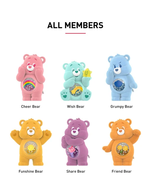 POP MART - Care Bears Colorful Hugs Series Figures - Afbeelding 2