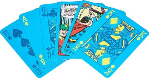 Action Comics Speelkaarten in Blik - Afbeelding 2