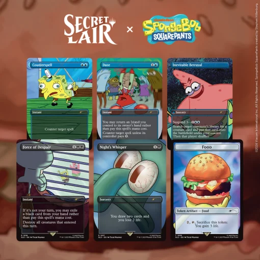 Secret Lair X Spongebob Squarepants: Internet Sensation Foil