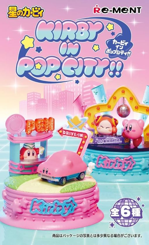 RE-MENT Kirby in Popcity