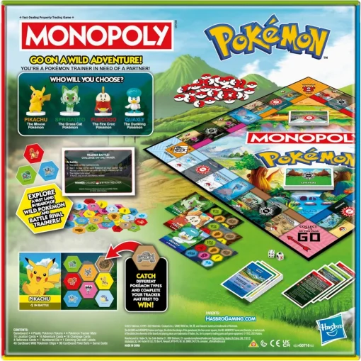 Pokémon Monopoly (Engelstalig) - Afbeelding 2