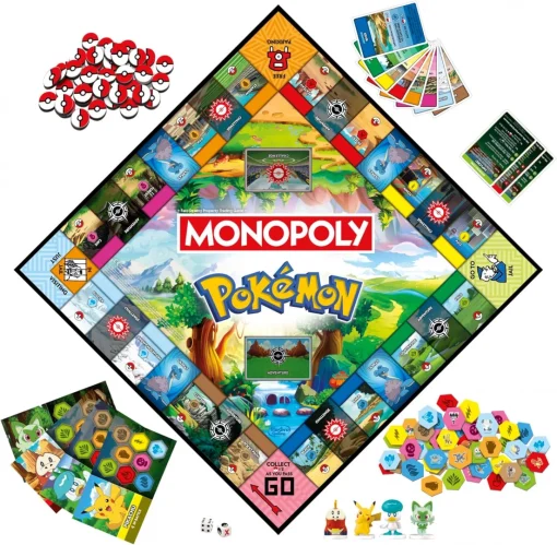 Pokémon Monopoly (Engelstalig) - Afbeelding 3