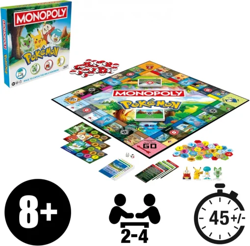 Pokémon Monopoly (Engelstalig) - Afbeelding 4