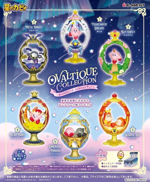 RE-MENT Kirby Ovaltique Collection