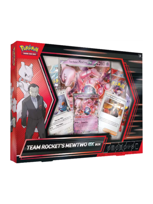 Team Rocket's Mewtwo EX Box