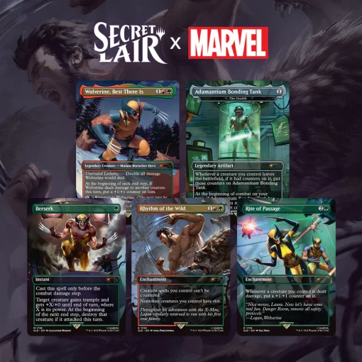 Secret Lair X Marvel Wolverine Foil