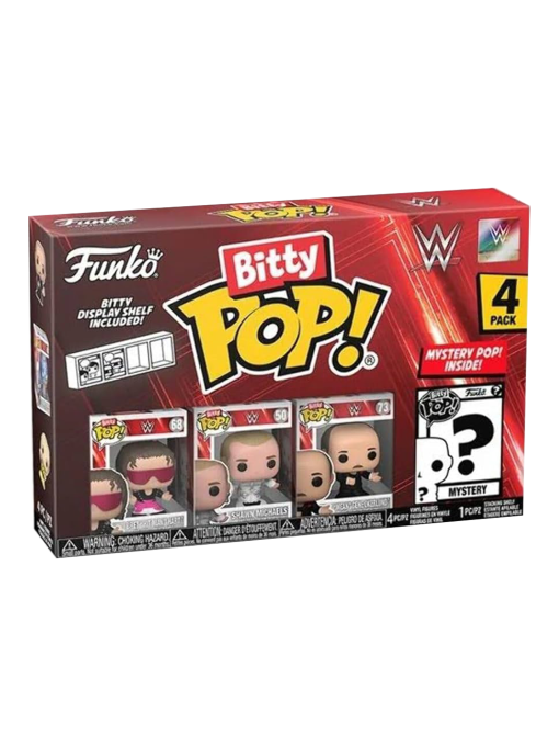 Bitty POP! - Bret Hart, Shawn Michaels, Gene Okerlund, ?