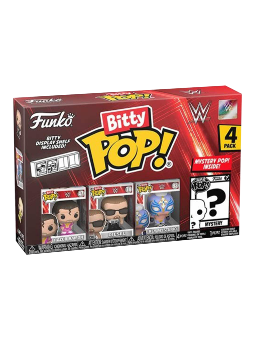 Bitty POP! - Razor Ramon, Diesel, Rey, ?