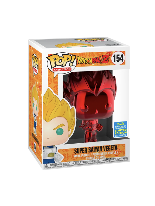 POP! #154 - Dragon Ball Z Super Saiyan Vegeta (EXCLUSIVE)