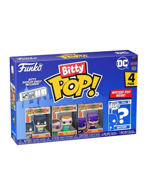 Bitty POP! - DC Batman, The Riddler, Batgirl, ?