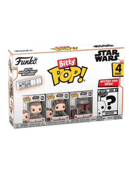 Bitty POP! - Star Wars Cobb Vanth, Fennec Shand, Boba Fett, ?