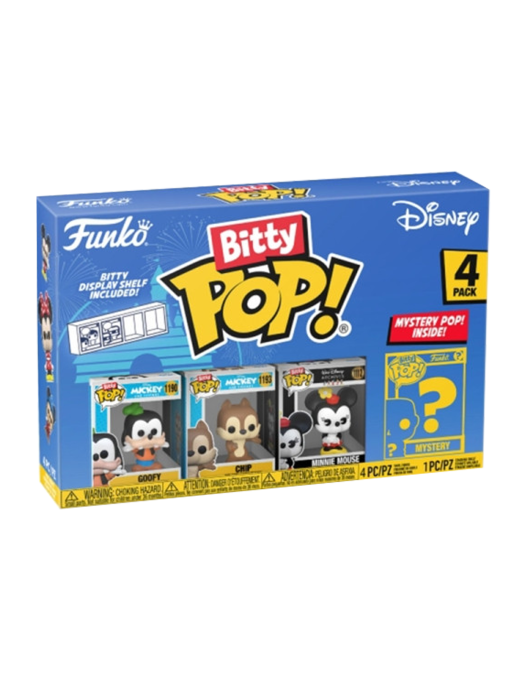 Bitty POP! - Disney  Goofy, Chip, Minnie Mouse, ?