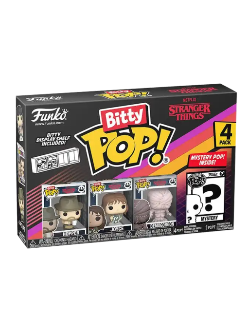 Bitty POP! - Stranger Things Hopper, Joyce, Demogorgon, ?