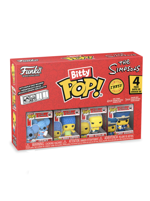 Bitty POP! - The Simpsons Itchy, Marge Simpson, Moe Szyslak, Random Chase