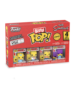 Bitty POP! - The Simpsons Maggie Simpson, Homer Simpson, Barney Gumble, Random Chase