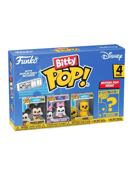 Bitty POP! - Disney  Mickey Mouse, Minnie Mouse, Pluto, ?