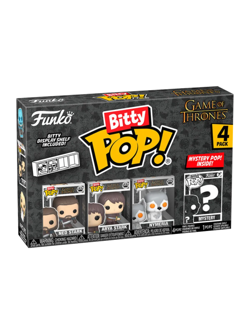 Bitty POP! - GOT Ned Stark, Arya Stark, Nymeria, ?