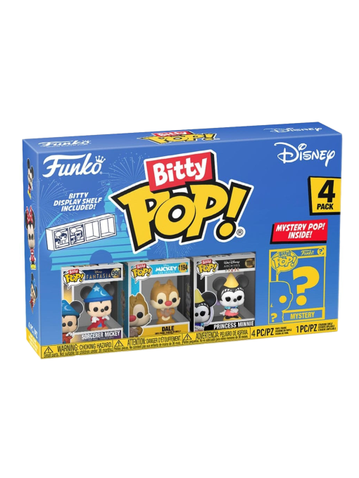 Bitty POP! - Disney Sorcerer Mickey, Dale, Princess Minnie, ?